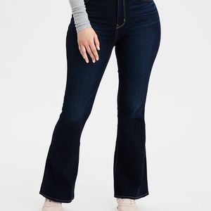 American Eagle Super High-Waisted Flare Jeans